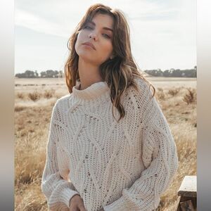 Ghanda Snow Knit - M